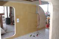 interior wall panels installed