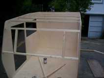 Roof spars and window framing