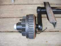 Dexter axle with brakes