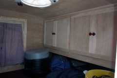 inside cabinets