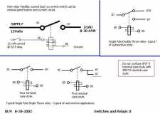 Switchwes and relays
