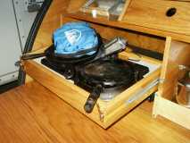 Cast iron drawer