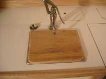sink cover cutting board