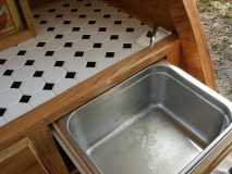 pull out sink