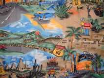 Route 66 Fabric