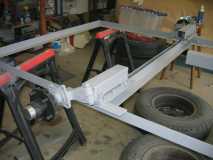 Flexiride half axle attachment