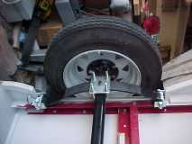 stacker, axle bolt up