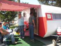 Marti Awning on our 1955 Crown