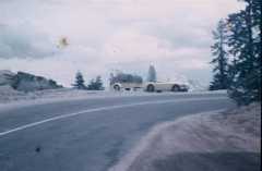 1960 Matching Benroy and Austin Healey at Half Dome