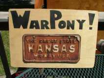 WarPony sign