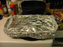 Wrapped in foil