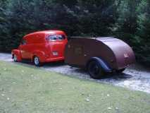 1948 chevy panel truck & 1947 Kenskill