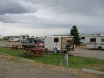 Lewis and Clark campground, Shelby MT