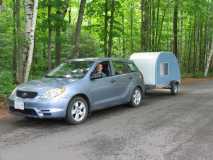 Leaving Fish Creek Pond