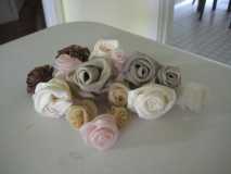 Fabric Roses
