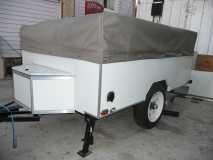 My First Homemade Tent Trailer