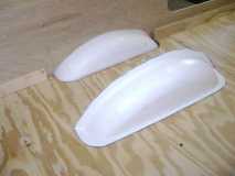 molded fiberglass wheel wells