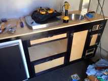 Doors and Drawers Installed