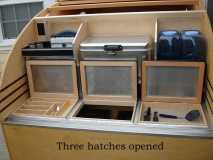 galley hatches open