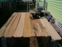 cypress fence planks