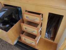Drawers open