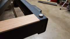 Thin Plywood Leveling Strips for Top of Frame
