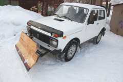 SUV for snow removal