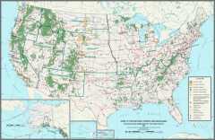 USA National Forests Map small