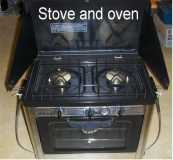 Stove Oven Combo