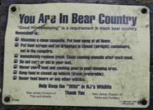 bear sign