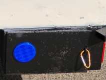 exterior locking storage compart