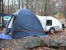 Teardrop with Tent