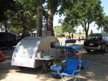Camping at Woodward Reservior