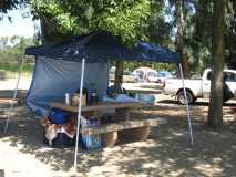 Camping at Woodward Reservior