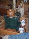 "Sardine" wood stove