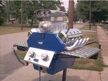 V-8 Grill