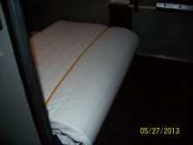 mattress (folded for travel)