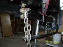 chain hanger for wd system