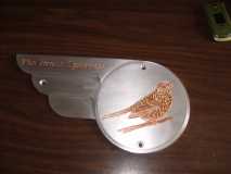 The Brass Sparrow Emblem