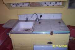 closer view of sink and counter