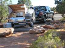 Cooking at Dead Horse Point