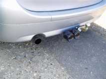 new tow bar on new car.