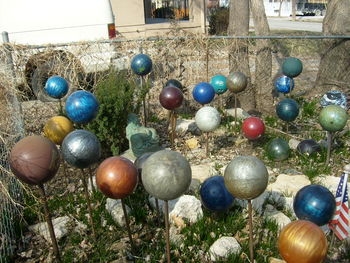 Bowling ball garden