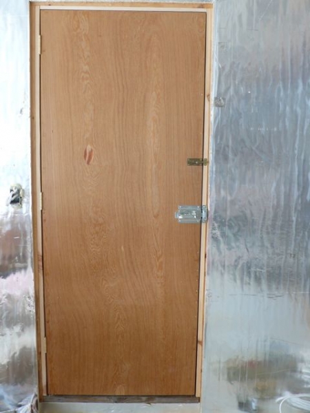 door with latch