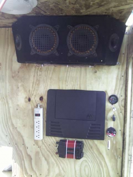 129 Stereo Speakers Mounted