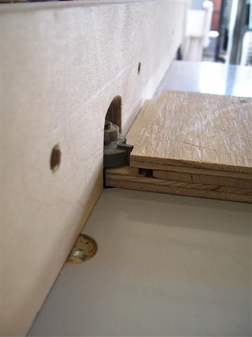 Lap Joint with rabbiting bit